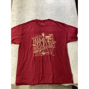 The Elder Scrolls Rindir's Staffs T-Shirt Mens XL Red Bethesda LootWear Oblivion